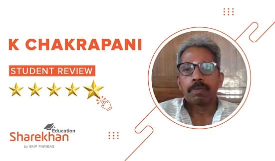 Sharekhan Education Review by K Chakrapani