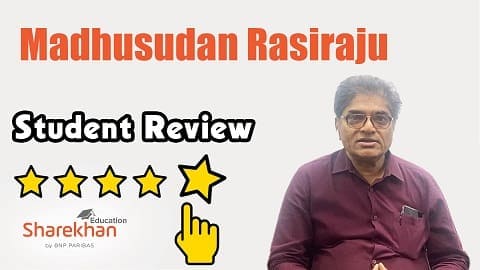 Sharekhan Education Review by Madhusudan Rasirajud