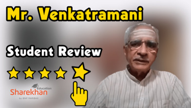 Sharekhan Education Review by Mr. Venkatramani
