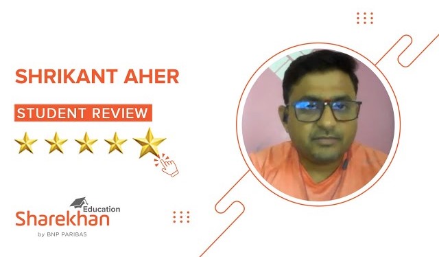 Sharekhan Education Review by Shrikant Aher