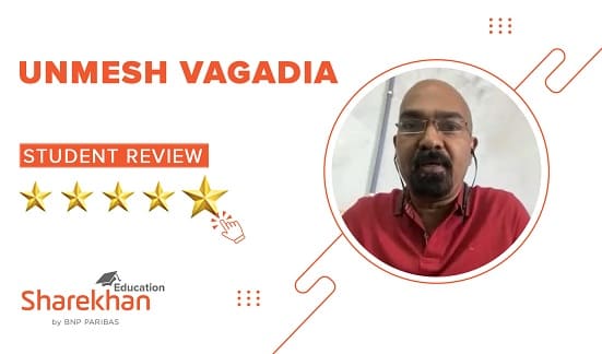 Sharekhan Education Review by Unmesh Veghadia