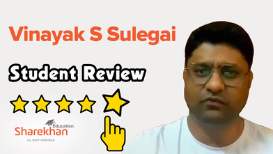 Sharekhan Education Review by Vinayak S Sulegai